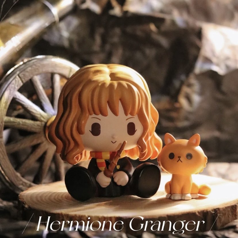 popmart泡泡玛特哈利波特动物坐坐系列盲盒赫敏邓布利多潮玩盲盒