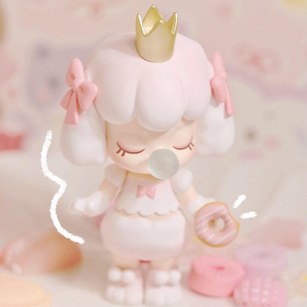 若来nanci梦境下午茶盲盒系列马卡龙甜点贵宾草莓潮玩盲盒