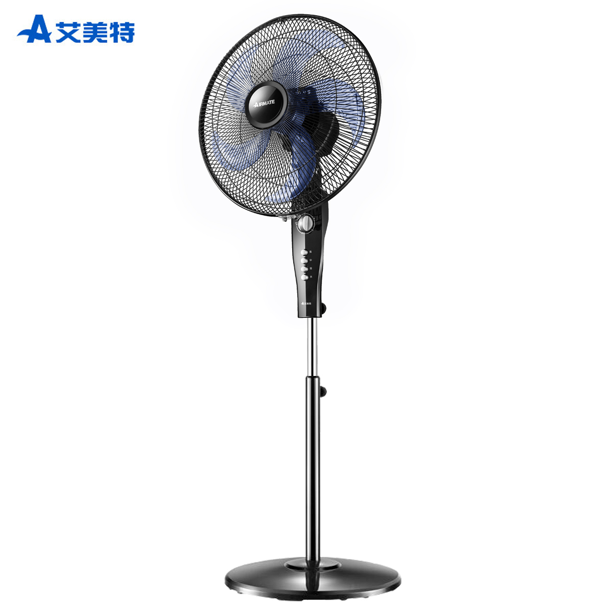 艾美特电风扇fsw65t2-5家用落地扇机械式静音节能台式升降电风扇