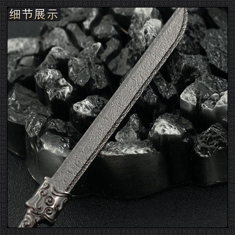 悍刀行影视周边徐凤年绣冬刀春雷18cm梅子长枪儿童玩具游戏