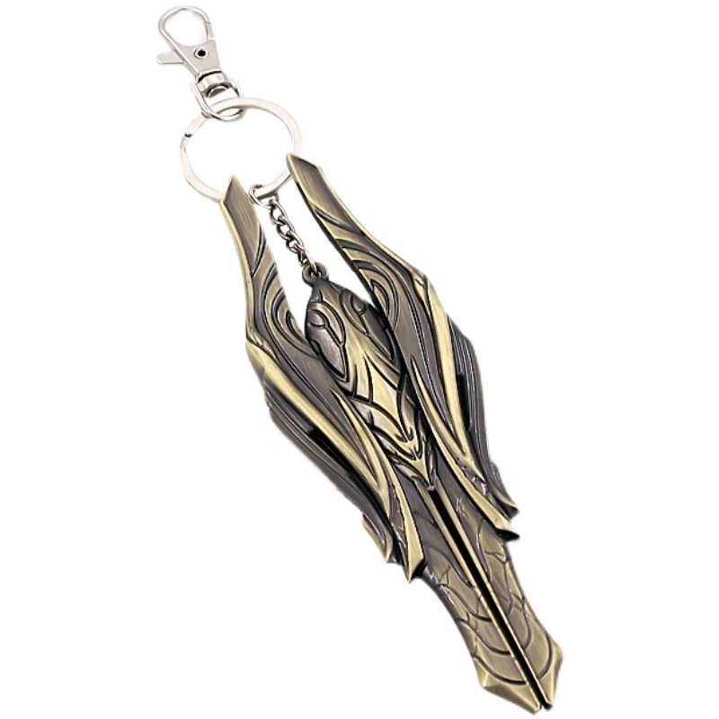 西红柿星空周边罗峰遁天梭战神洪文血影刀金属兵器游戏实物周边