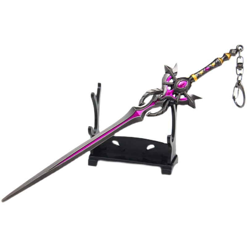 ys神游游戏周边腐殖之剑22cm黑剑祭礼大剑游戏实物周边