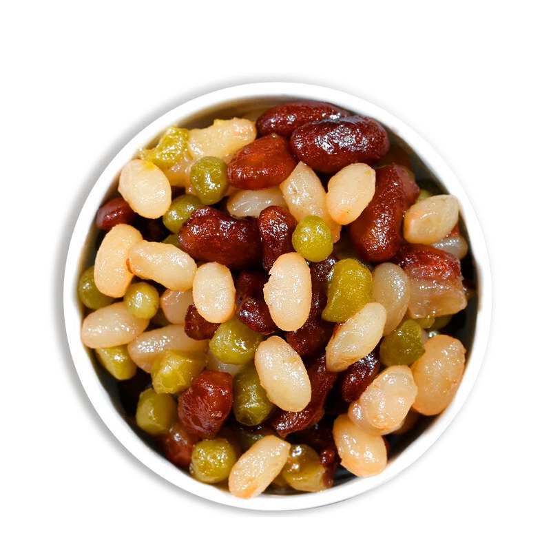 蜜蜜五彩多彩豆开袋食糖纳豆芸豆甜品奶茶烘焙汤圆