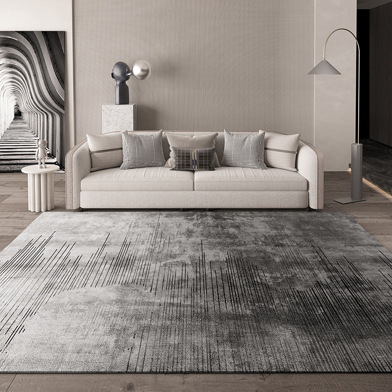 简约现代轻奢高级地毯客厅茶几沙发卧室家用地毯