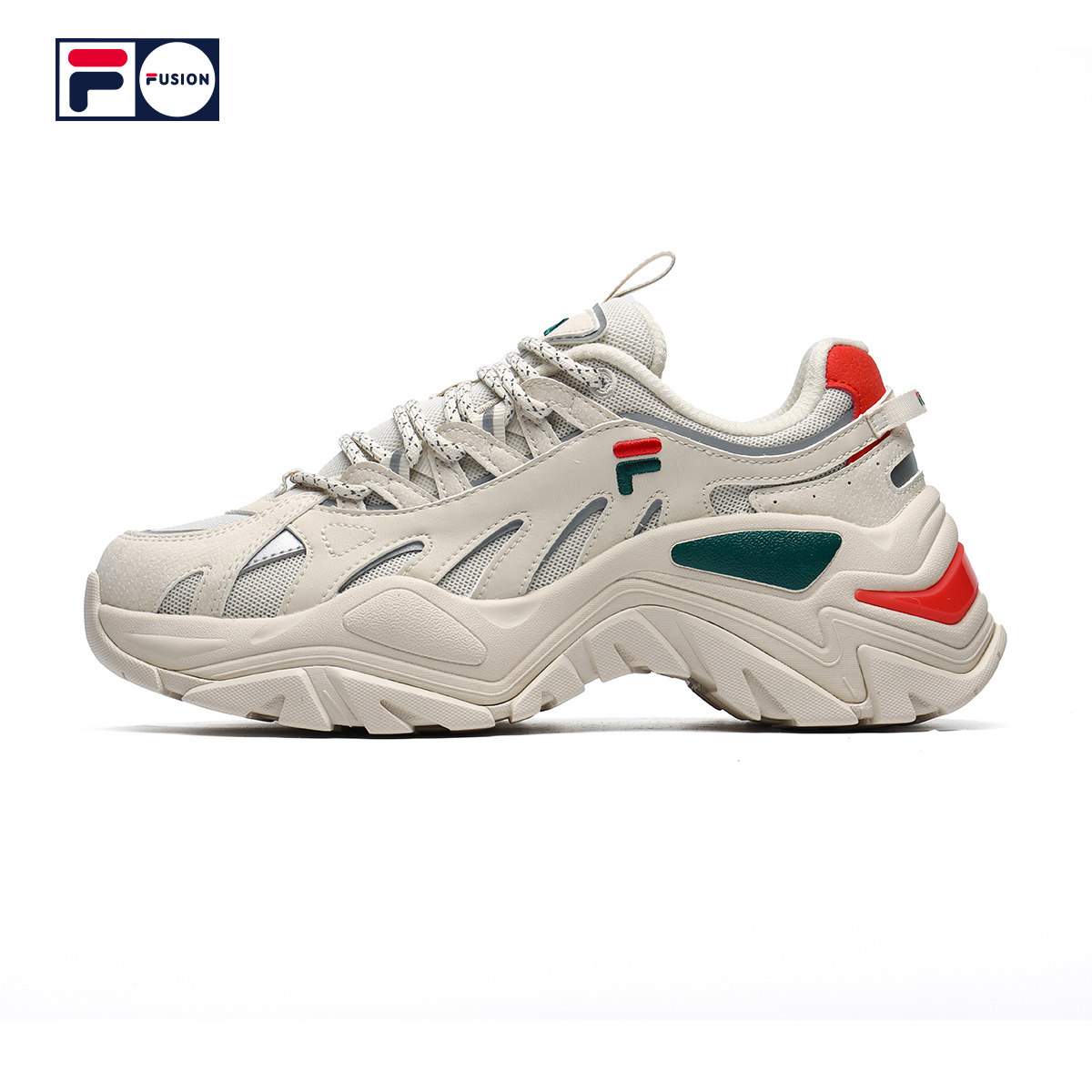 filafusion斐乐潮流运动鞋女子2021夏季新款鱼刺运动休闲鞋