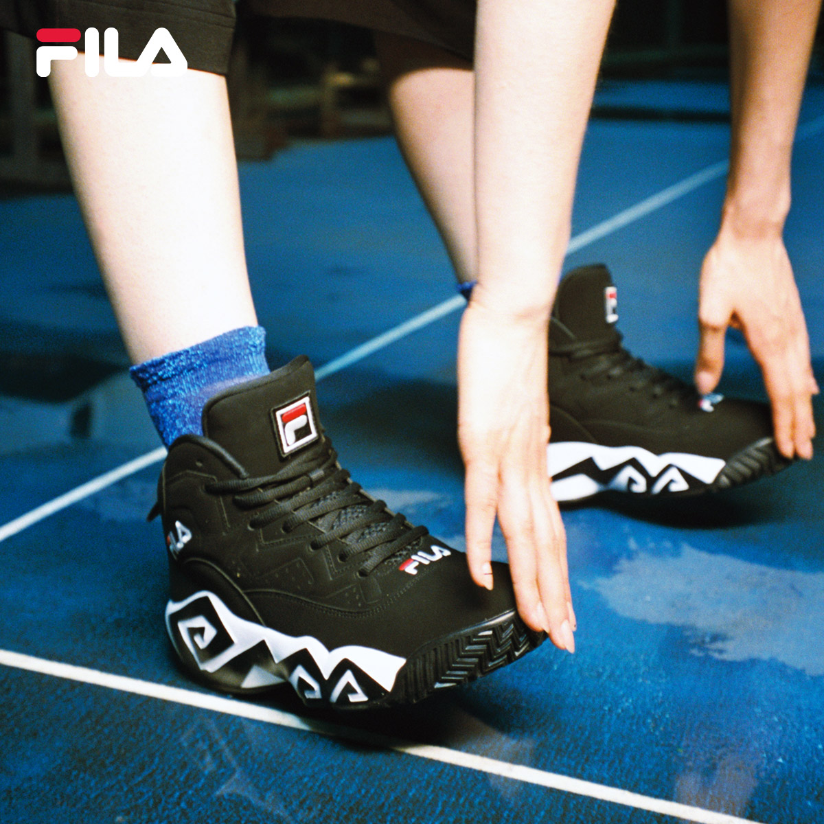 球鞋fila斐乐篮球女鞋2020秋冬季韩版潮流情侣篮球鞋