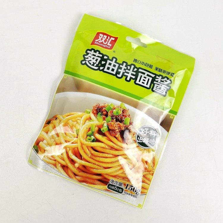 双汇葱油拌面150克袋装家用下饭酱葱油拌冷面酱类调料