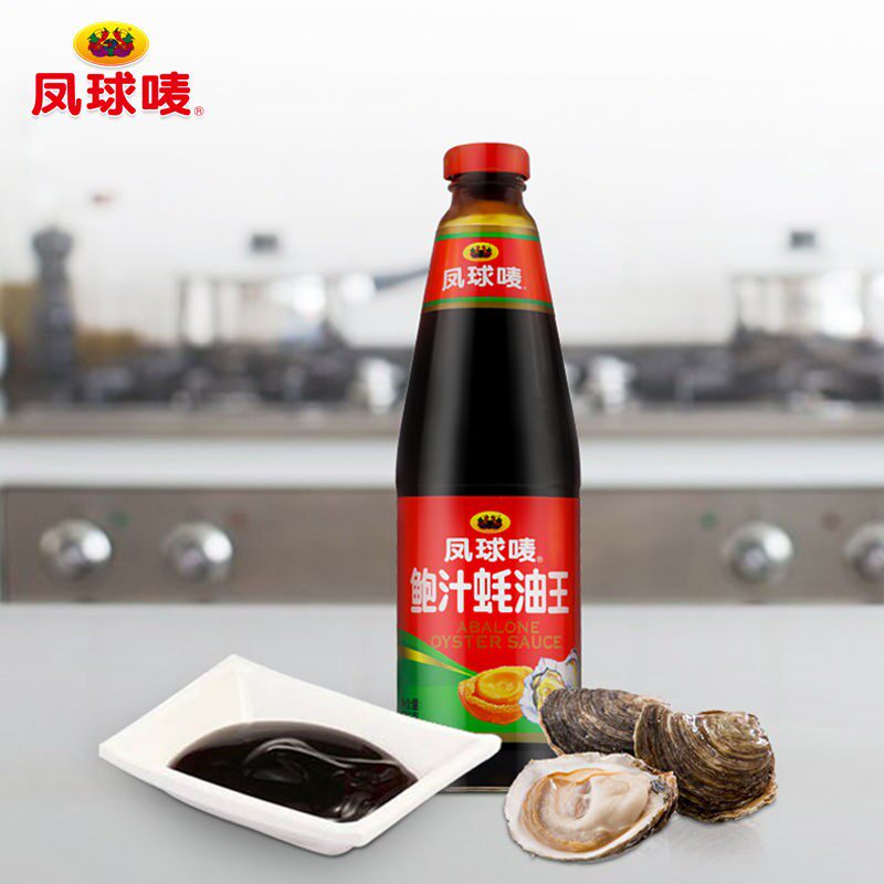 凤球唛鲍汁蚝油730g瓶装家用捞面拌面拌馅炒菜蚝油
