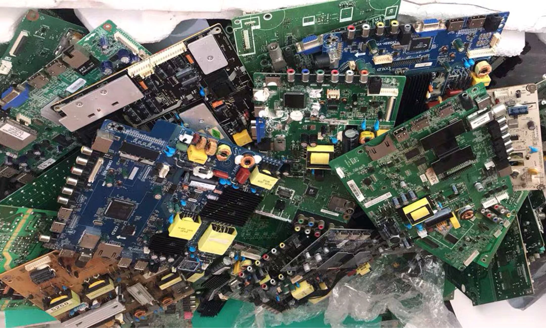 各种液晶电视废旧电路板随机发货拆件康佳长虹创维显示屏