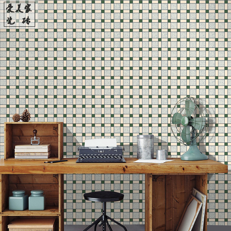 港式马赛克餐厅复古花砖防滑地砖墙砖奶茶茶店花片