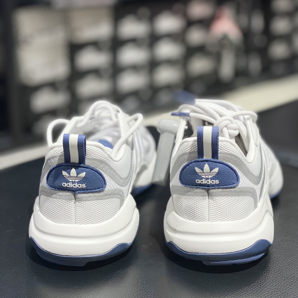 坏蛋的店 阿迪达斯2021男夏新款低帮运动鞋复古网面休闲鞋FV9454