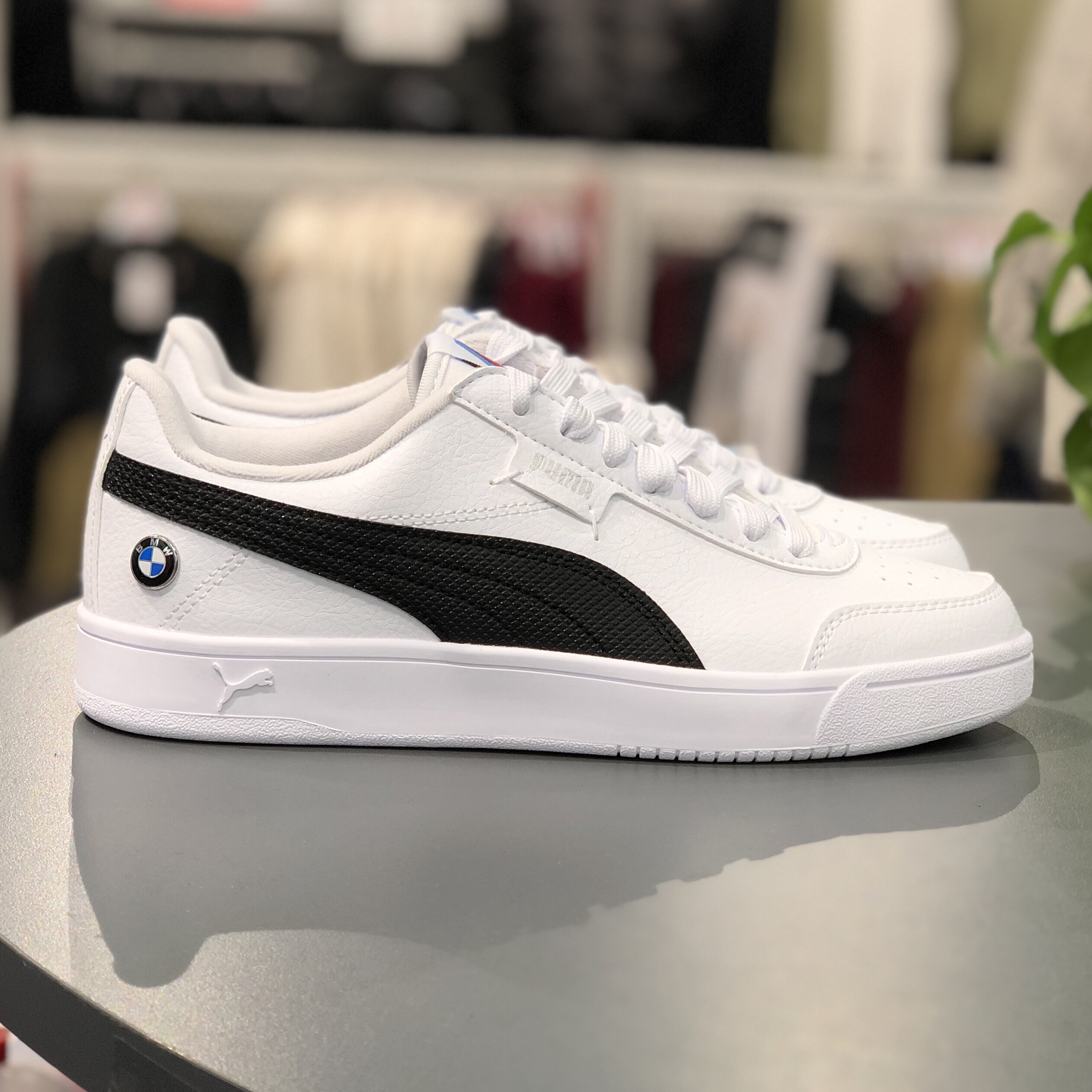 彪马pumabmwmmscourtlegend宝马联名运动休闲板鞋板鞋