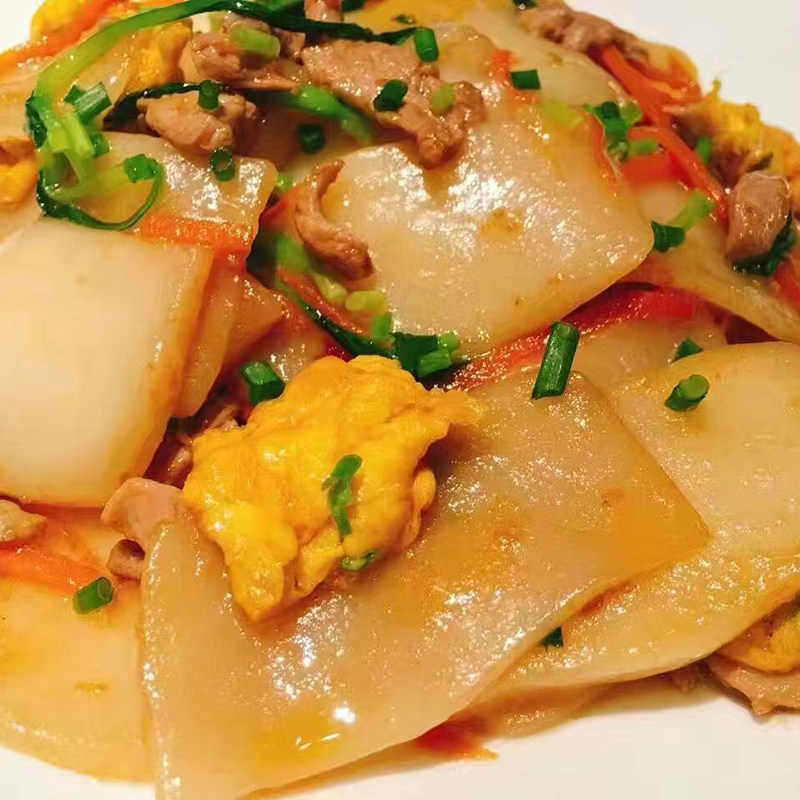 年糕正宗浙江特产新昌农家手工整段火锅食材年糕