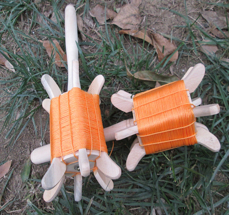 风筝放飞潍坊工具传统大木拐子绕线绕线板