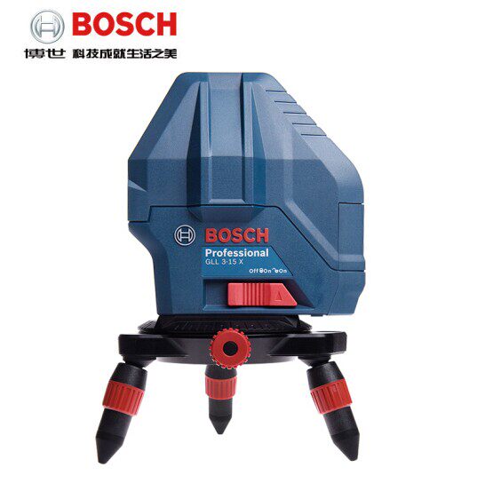 博世bosch激光水平仪gll315x三线gll550x五线红外标线水平仪