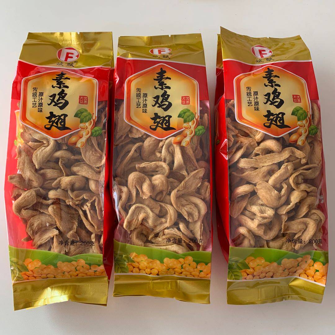 素鸡鸡翅干货豆制品张家口特产火锅麻辣烫炖肉肉食其它干货