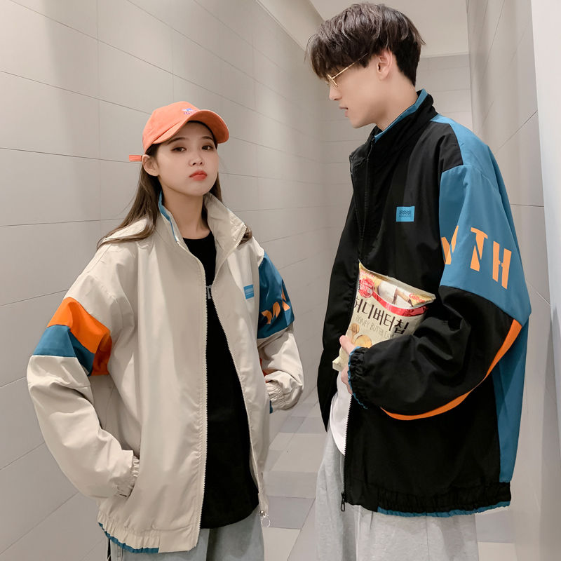 roora法式情侣装春秋夹克男ins潮百搭冬季外套小众设计感不一样的