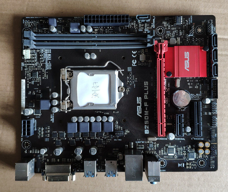 asus华硕b250m-fplusb2501151针cpu主板完好主板
