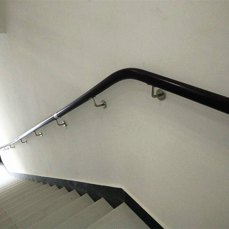 扶手墙托楼梯不锈钢实心心墙壁挂加长结实耐用楼梯扶手