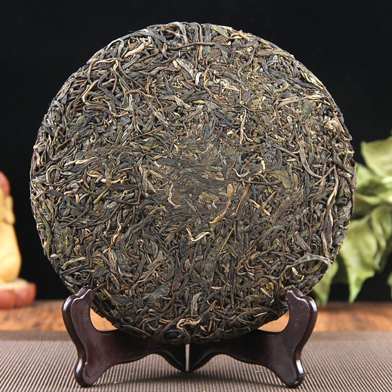 云南勐海普洱茶大叶茶饼七子饼茶357g易武高山普洱