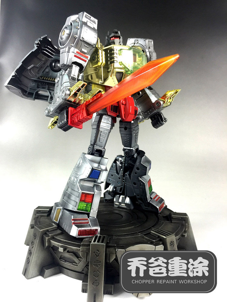 乔爸重涂mp08钢锁钢索杰作钢锁金属色重涂喷漆上色代工