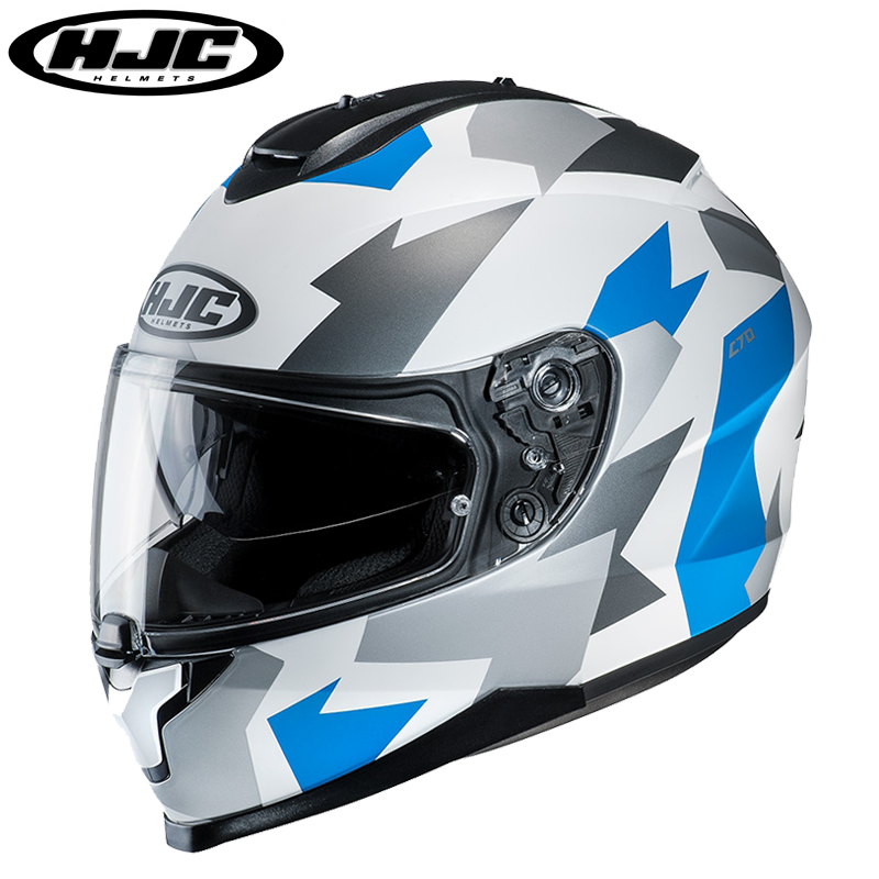 hjc头盔摩托车全盔c70机车四季通用跑车赛车摩托车头盔