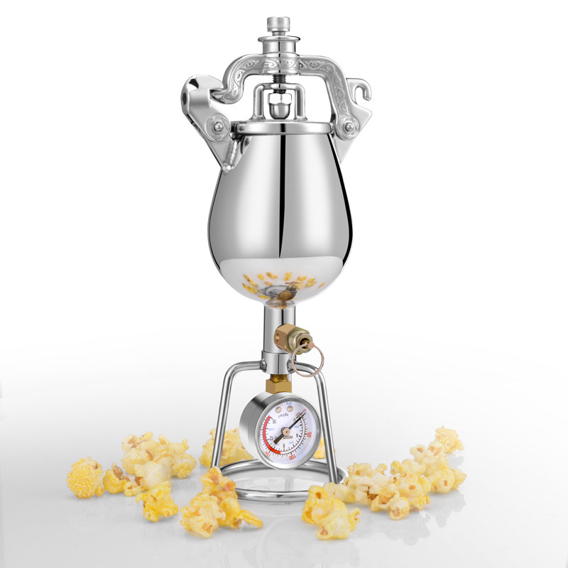 爆米花机粮食放大器怀旧旅游纪念品粮食扩大器锅老式手摇迷你微型