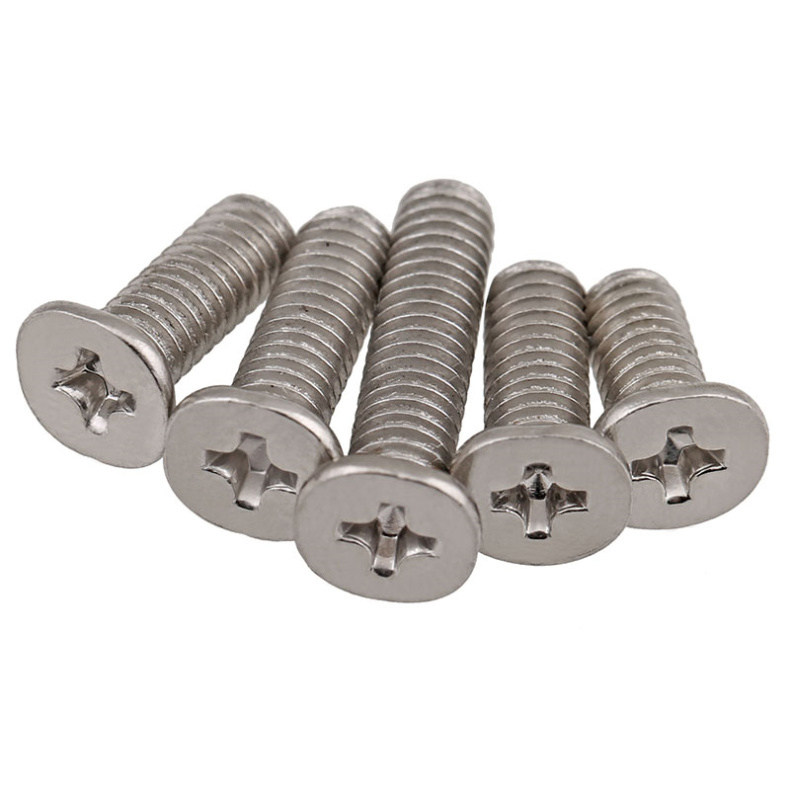 m2 / m2.5 / m3 / m4扁平头螺钉-九金螺丝