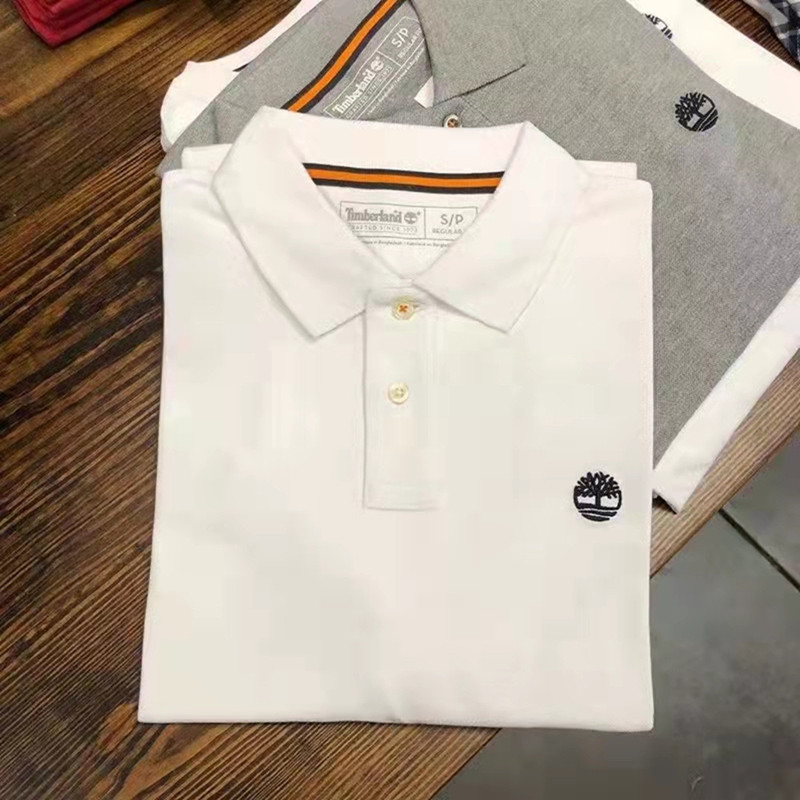 北美正品代购Timberland/添柏岚夏季男士休闲翻领T恤短袖polo衫男