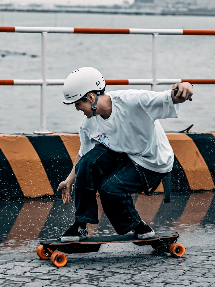 exway上海flex电动滑板柯南同款校园通勤神器电动滑板车