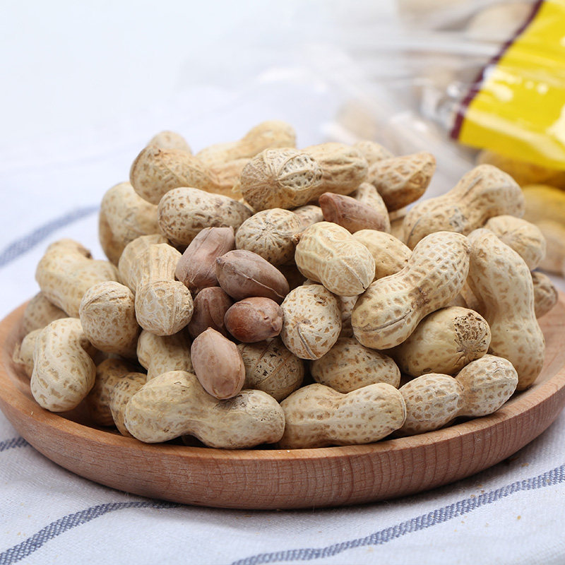 花生清福园产奶咸干带壳水煮香花诸城特产核桃花生