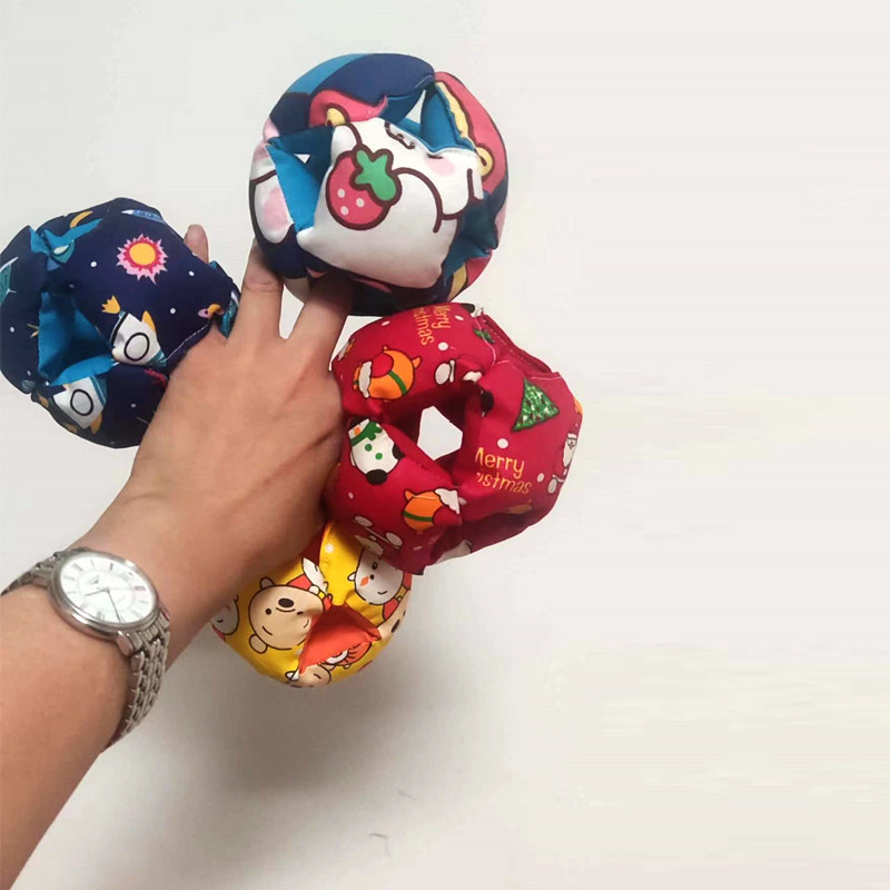 儿童绣球镂空沙包布艺手工创意游戏豆包亲子其他手工制作