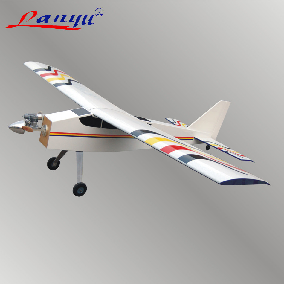油动固定遥控轻木飞机模型180级燃油练习机教练机固定翼