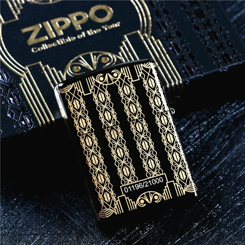 正品zippo芝宝防风打火机2021年度机水晶c21珍藏zippo