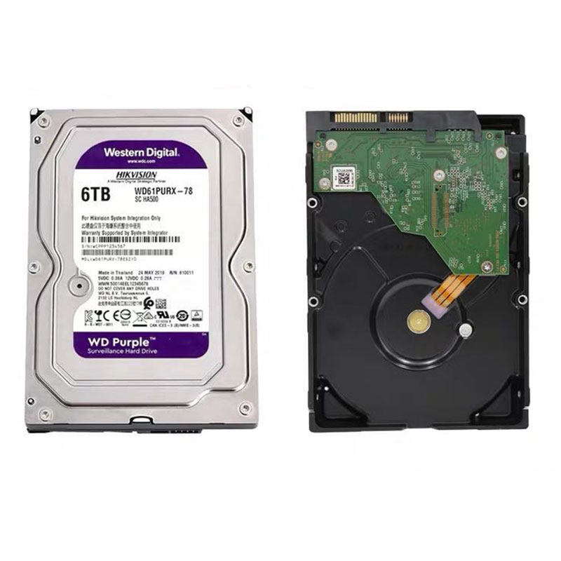 录像机硬盘海康威视wd监控专用紫盘6t存储希捷嵌入式硬盘录像机