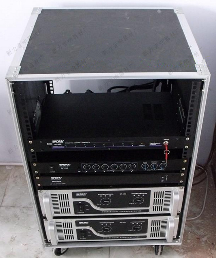 机柜8u12u16u航空音响功放功放机舞台调音机箱