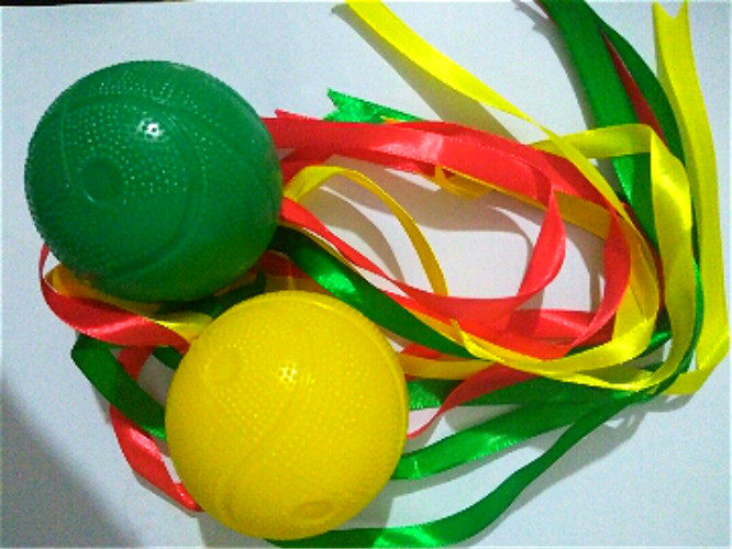 柔力带球宏福太极太极柔初学者彩绸球长绸球长绸太极柔力球