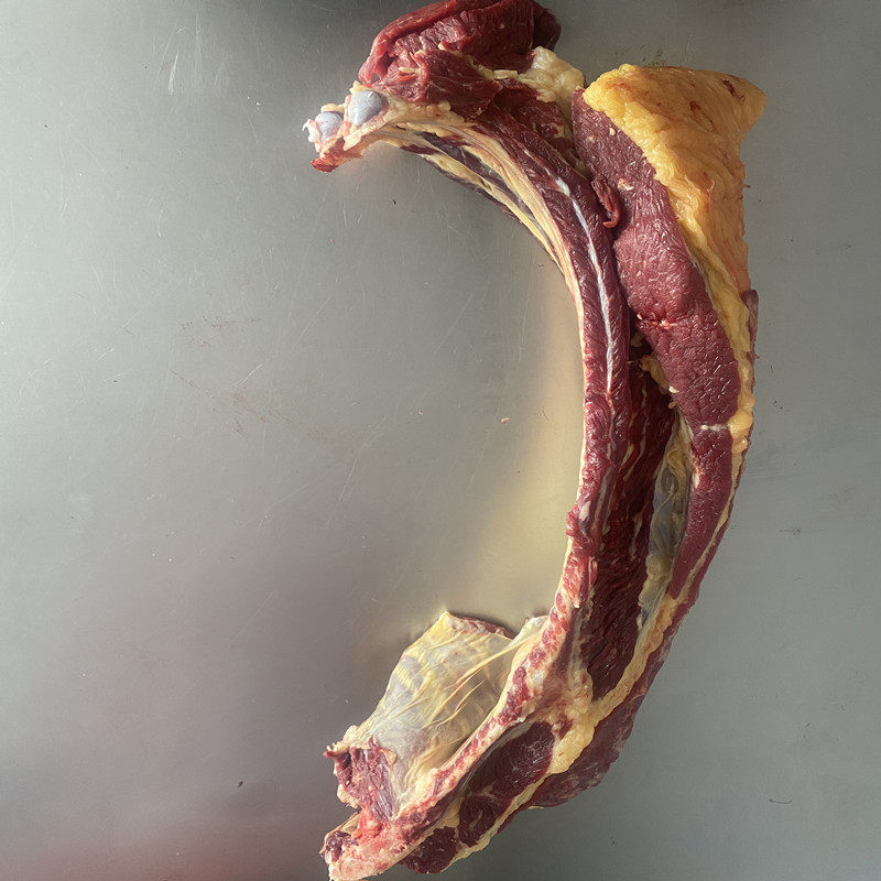 牛排黄膘内蒙古呼伦贝尔苏白牛南屯新鲜5斤生牛肉