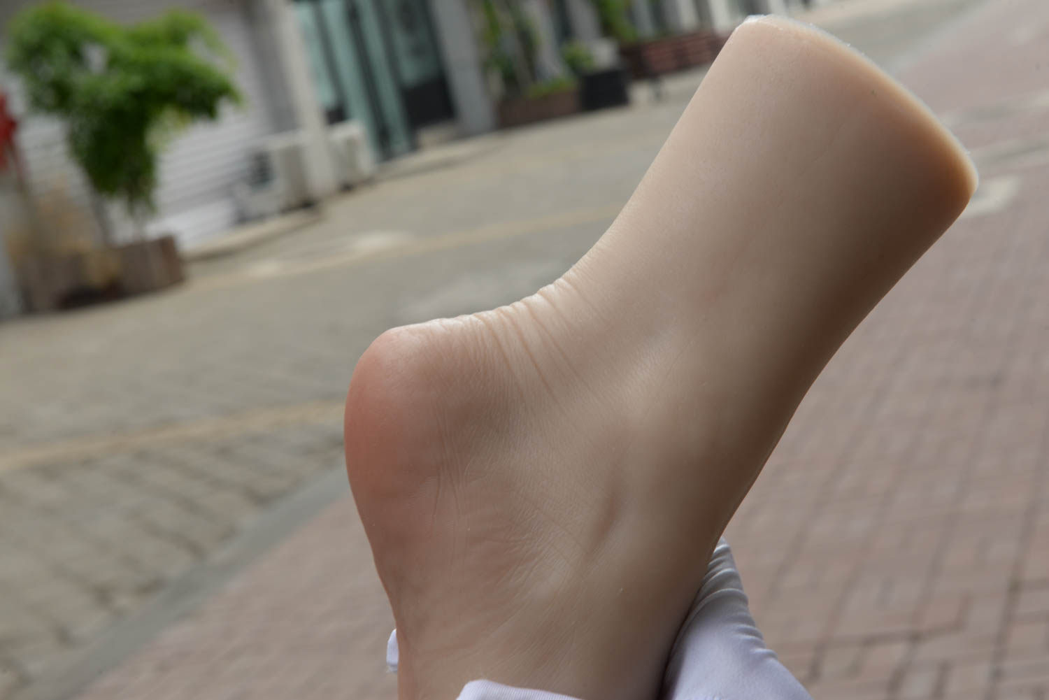 铂金硅胶仿真足模脚模丝袜模型美女真人硅胶倒模成人女脚断脚假脚