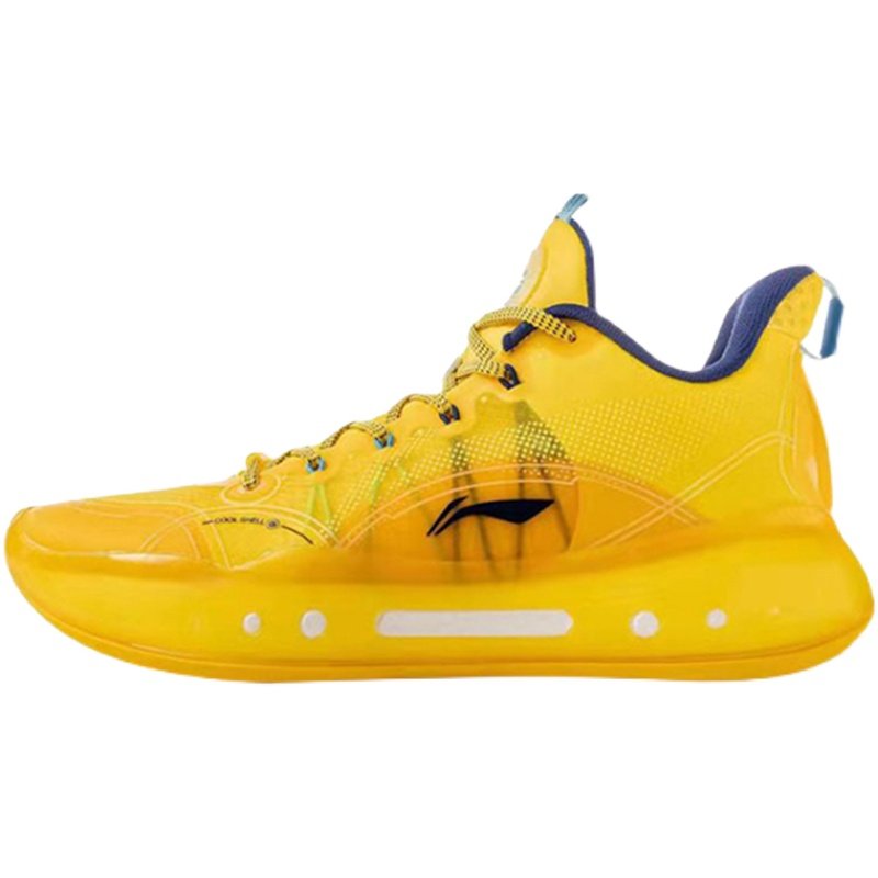 lining李宁驭帅14low白黄传承防滑减震篮球球鞋篮球鞋