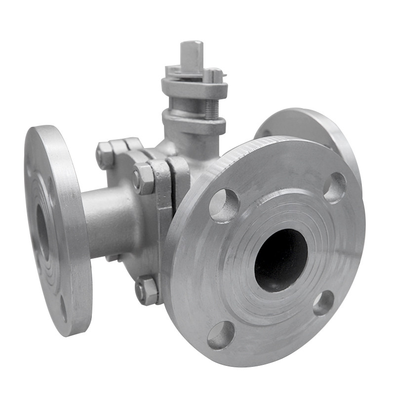 三通q45f换向球阀法兰不锈钢阀门三通阀蒸汽q44f球阀