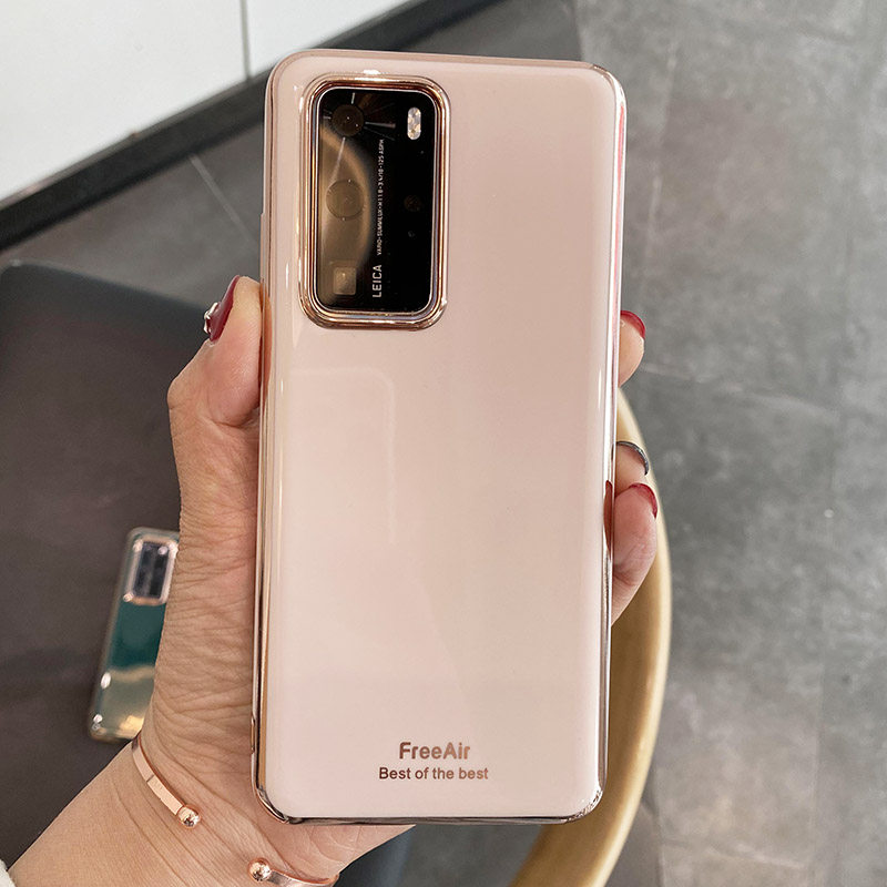 p40pro手机机壳p40奶奶灰全包硅胶p30电镀女款手机保护套