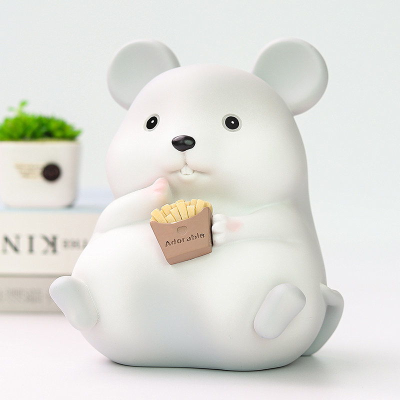 贪吃鼠存钱罐鼠年可取创意礼物老鼠储蓄罐小男女孩儿童大人用