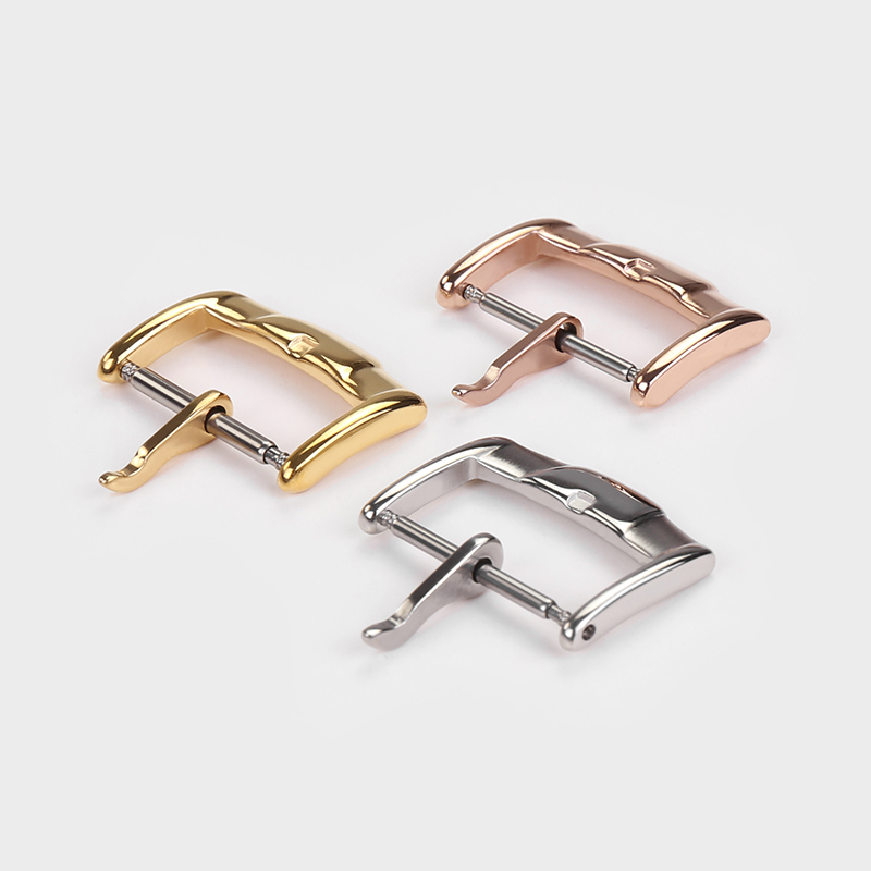 米时名表配件零部件不锈钢手表皮带凸嘴针扣表带扣配件