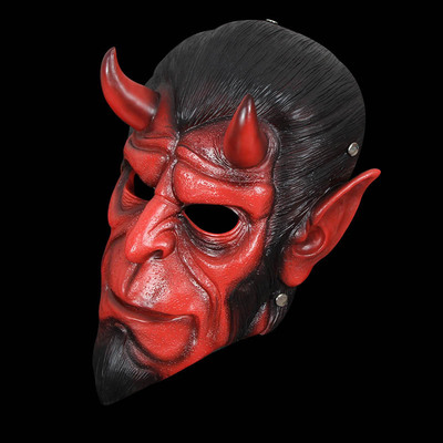 电影主题地狱男爵树脂万圣节舞会恐怖魔鬼面具