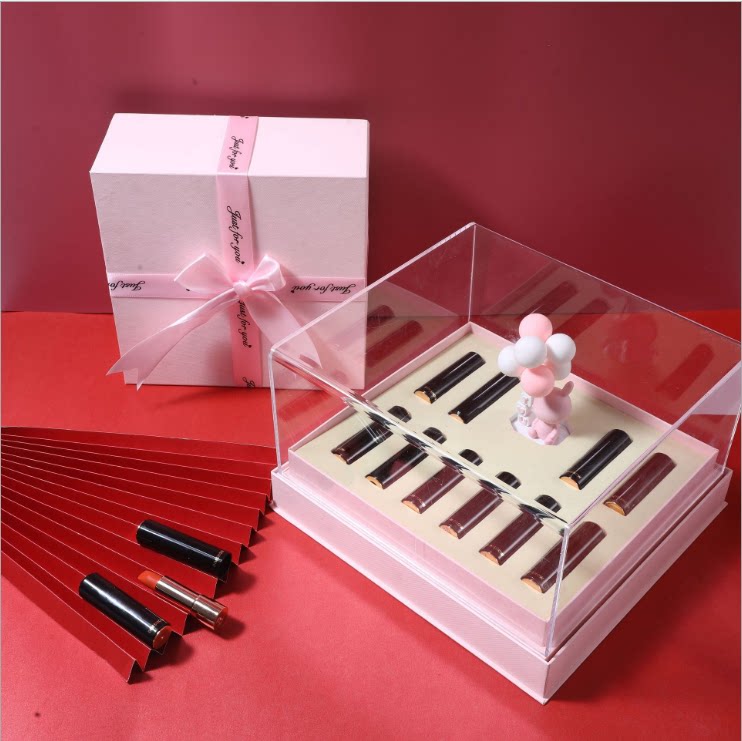 大牌正品节日限定告白气球口红套装高定礼盒唇膏