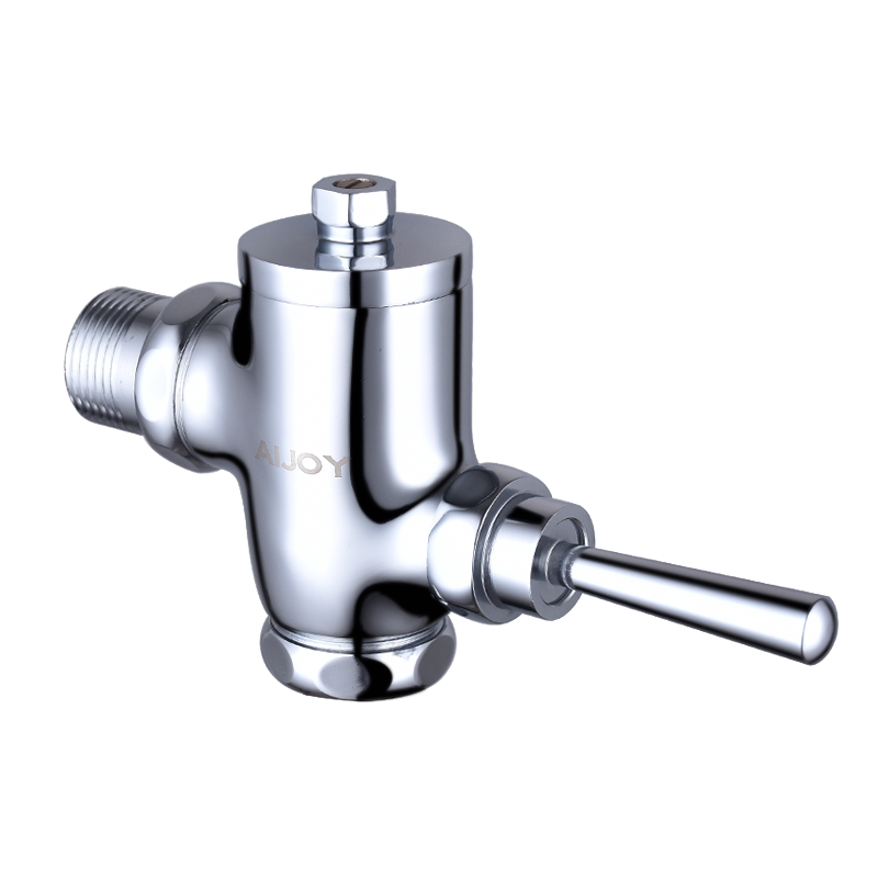 铜手按式冲水阀蹲便器大便自闭蹲坑卫生间开关普通冲水阀