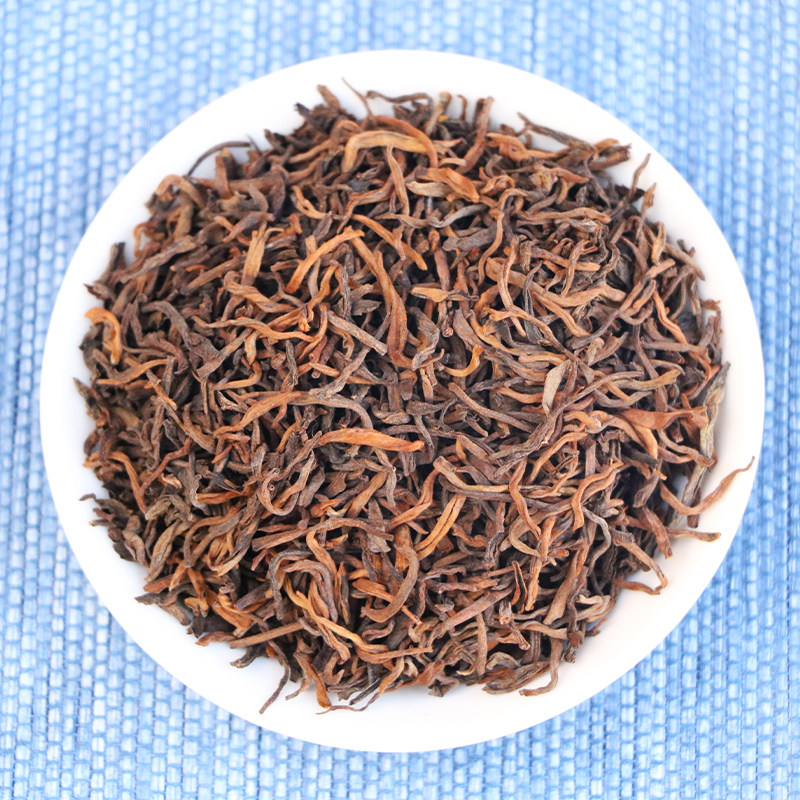 云南普洱茶熟茶散茶2006特级陈年海金芽老普洱普洱