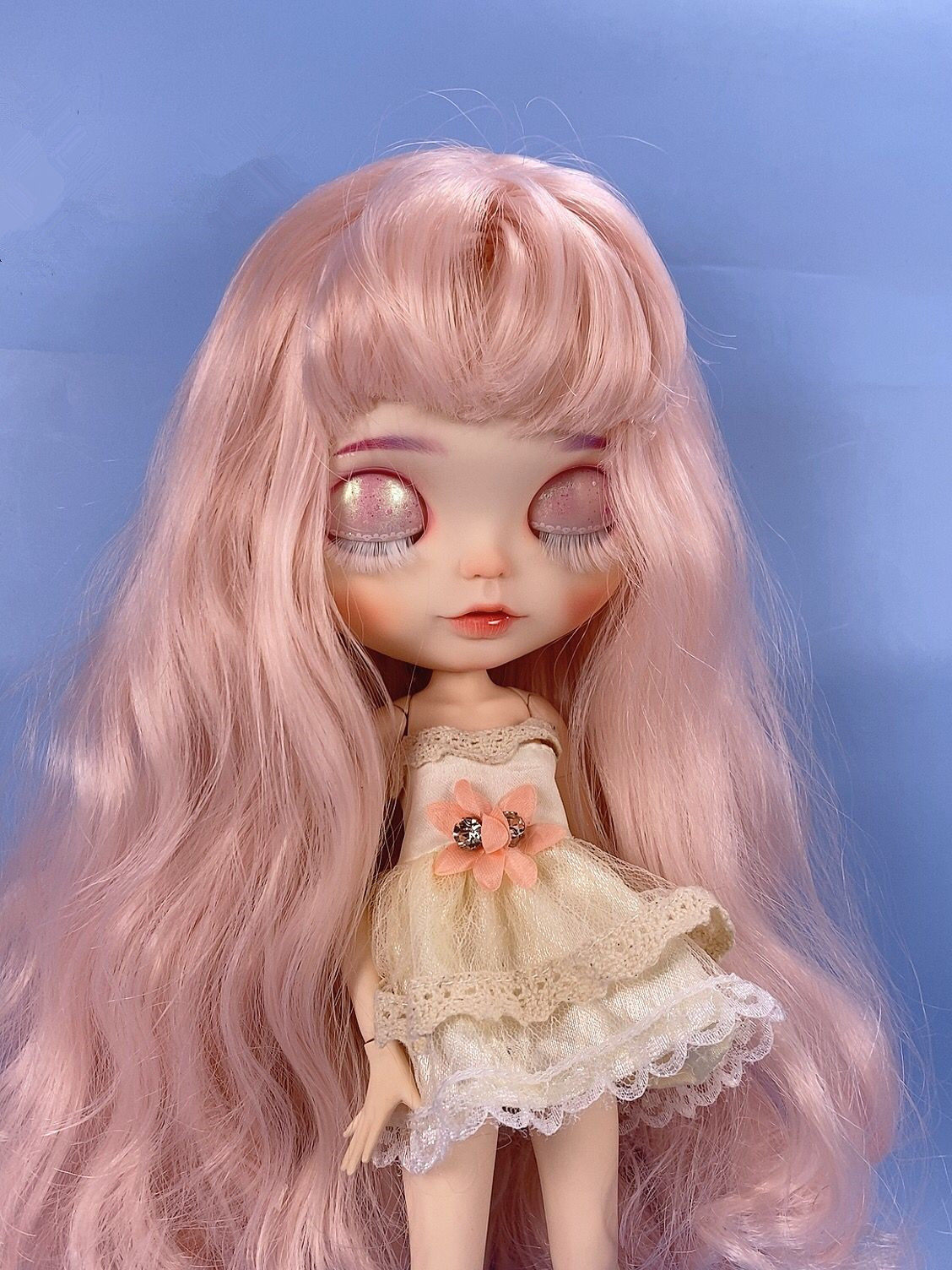 hobgoblin小布布娃娃独角兽妹妹妆容改娃改妆私人订制娃娃