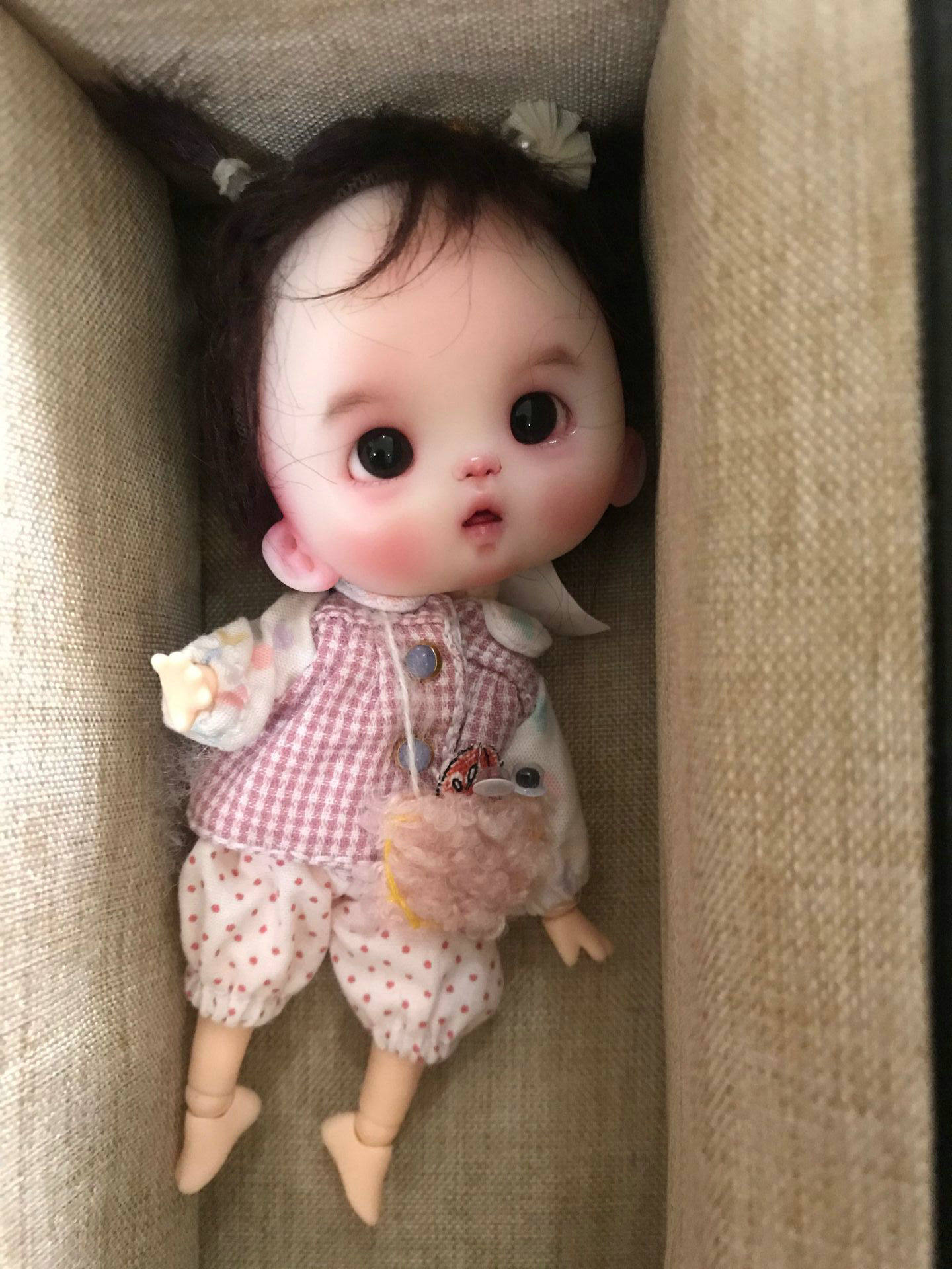 ob11黏土娃hobgoblin手工捏娃可爱泥土娃小人买家定制bjd娃娃